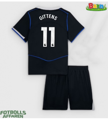 Chelsea Jamie Gittens #11 Tredjeställ Barn 2025-26 Kortärmad (+ Korta byxor)